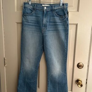 NWT MOTHER - The Hustler High-Rise Ankle Jeans